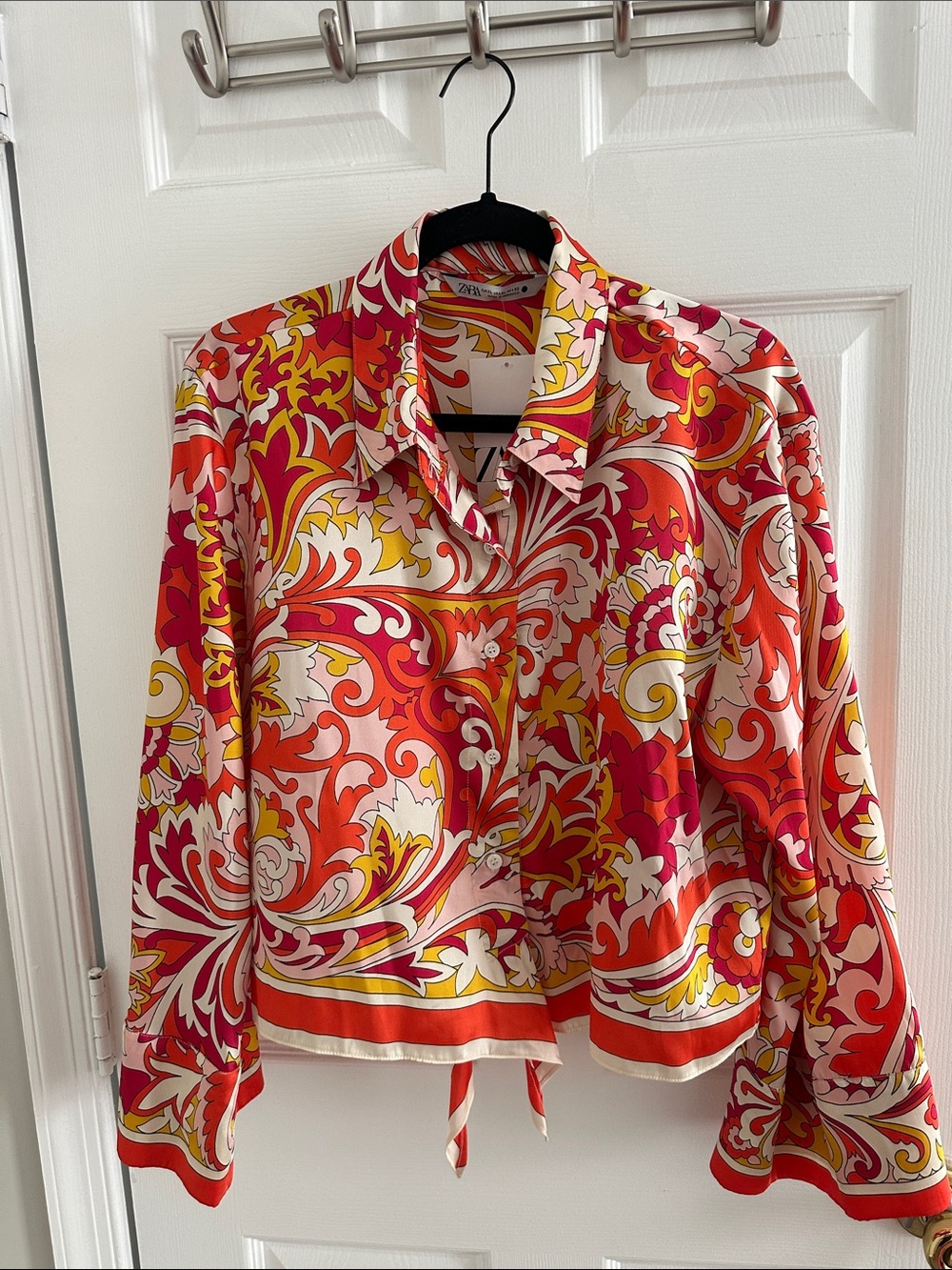 Zara Button-Down Blouse